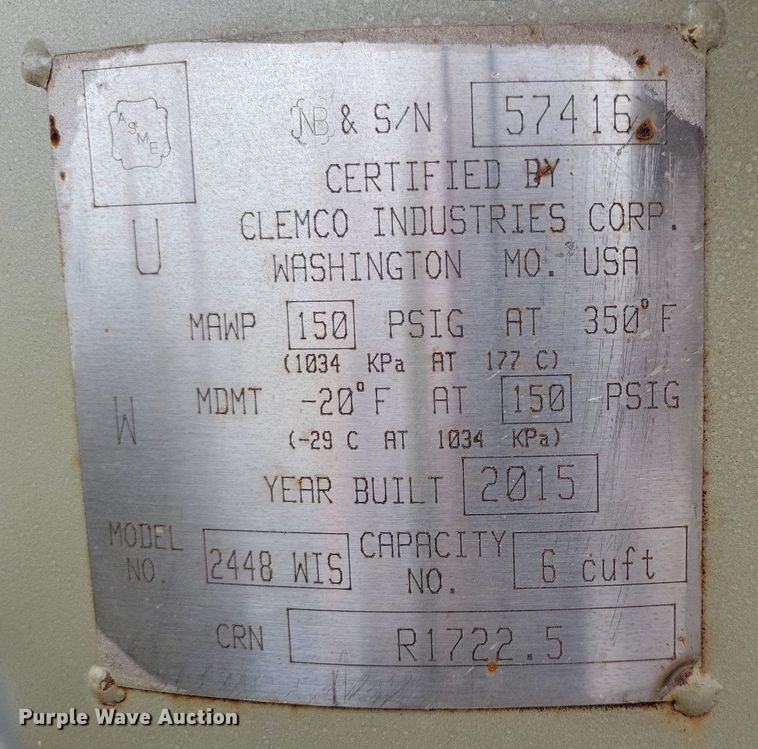 image for item DR4358 2015 Clemco Wetblast Flex sandblaster