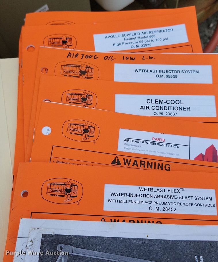 image for item DR4358 2015 Clemco Wetblast Flex sandblaster