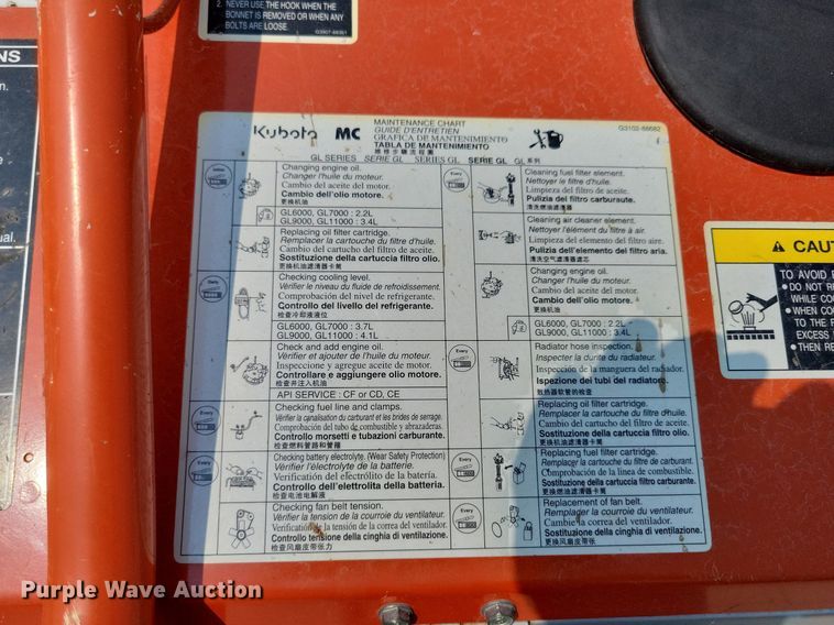 image for item DR4368 Kubota  Lowboy II GL7000 generator