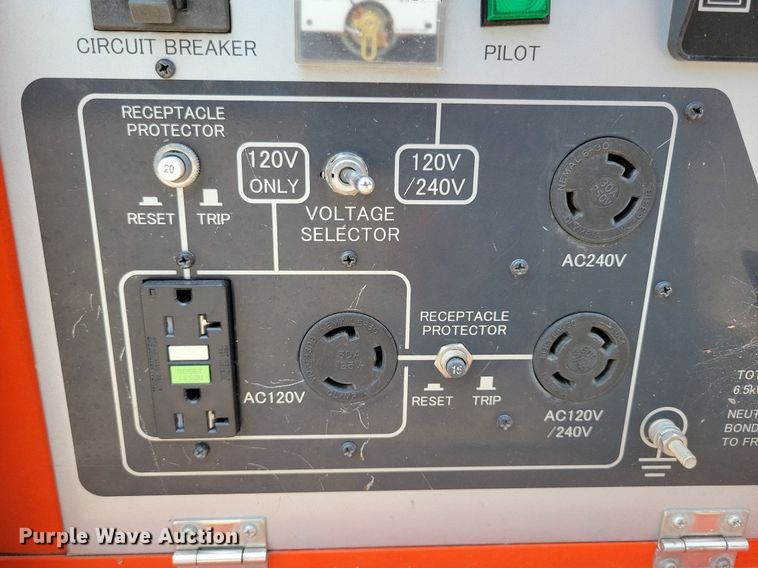 image for item DR4368 Kubota  Lowboy II GL7000 generator