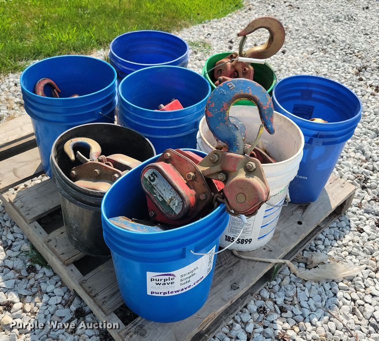 image for item DR4375 (8) Weitz chain hoists