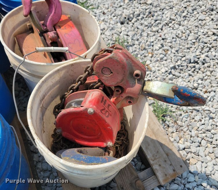 image for item DR4376 (7) Little Mule chain hoists