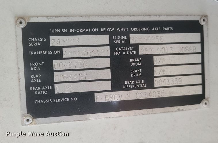 image for item DR4885 2007 Bluebird Vision school bus