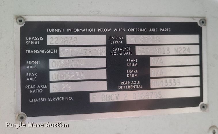 image for item DR4886 2006 Bluebird school bus