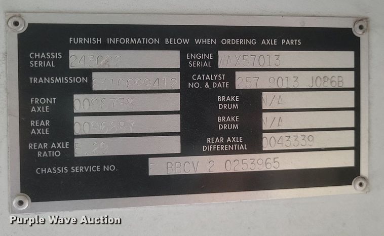 image for item DR4888 2007 Bluebird  Vision school bus