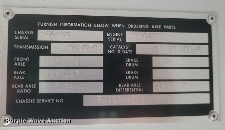 image for item DR4889 2009 Bluebird  Vision school bus