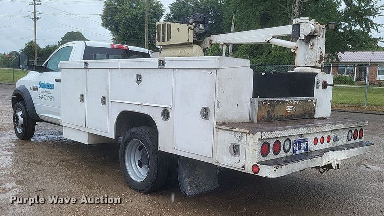 image for item DR4897 2011 Dodge  Ram 4500HD utility bed pickup truck