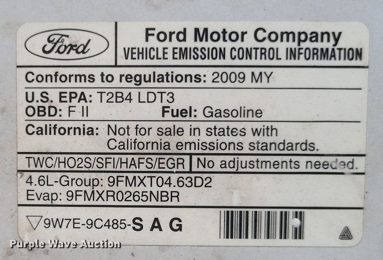 image for item DR4898 2009 Ford  F150 pickup truck