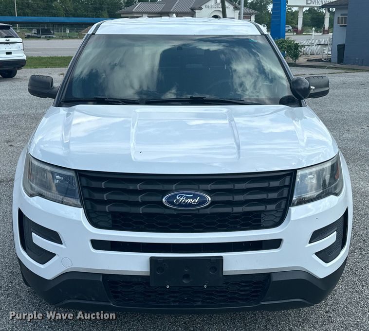 image for item DX0586 2017 Ford Police Interceptor SUV