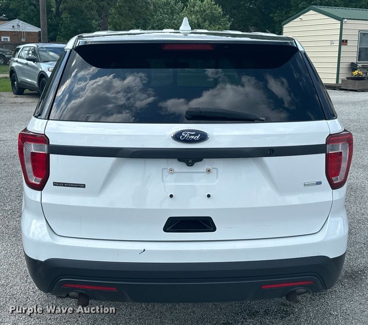 image for item DX0586 2017 Ford Police Interceptor SUV