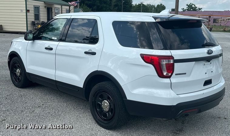 image for item DX0586 2017 Ford Police Interceptor SUV