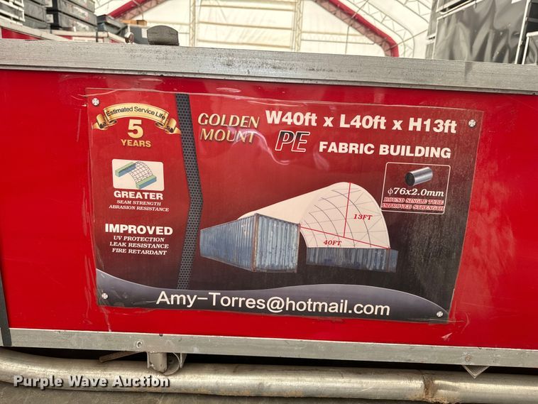 image for item DX0975 Golden Mount C404013 shipping container canopy