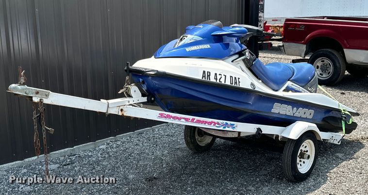 image for item DX0986 2002 SeaDoo GTX D1 personal watercraft