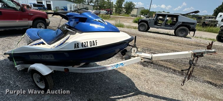 image for item DX0986 2002 SeaDoo GTX D1 personal watercraft