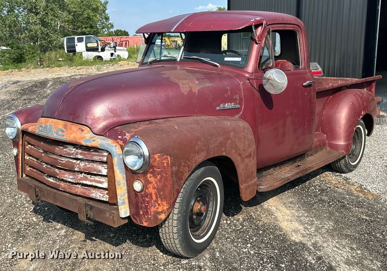 image for item DX0988 1951 GMC 1012 pickup truck