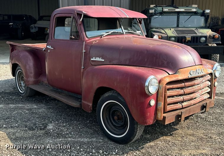 image for item DX0988 1951 GMC 1012 pickup truck