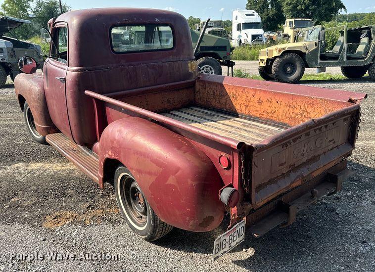 image for item DX0988 1951 GMC 1012 pickup truck