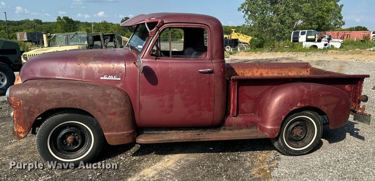 image for item DX0988 1951 GMC 1012 pickup truck