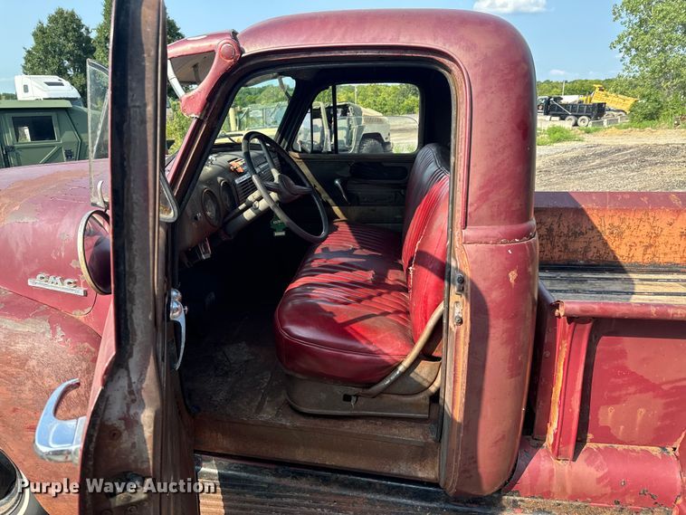 image for item DX0988 1951 GMC 1012 pickup truck