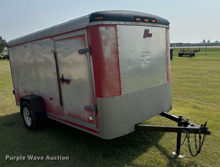 image for item DX3492 1992 Pace American  UTILITY enclosed cargo trailer