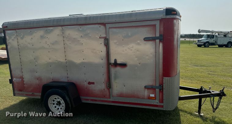 image for item DX3492 1992 Pace American  UTILITY enclosed cargo trailer