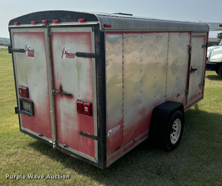 image for item DX3492 1992 Pace American  UTILITY enclosed cargo trailer