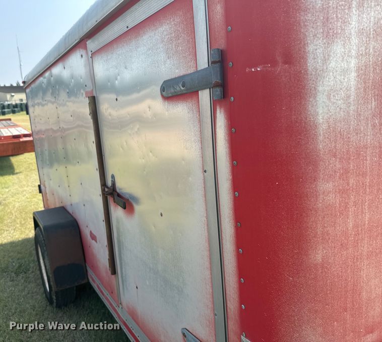 image for item DX3492 1992 Pace American  UTILITY enclosed cargo trailer