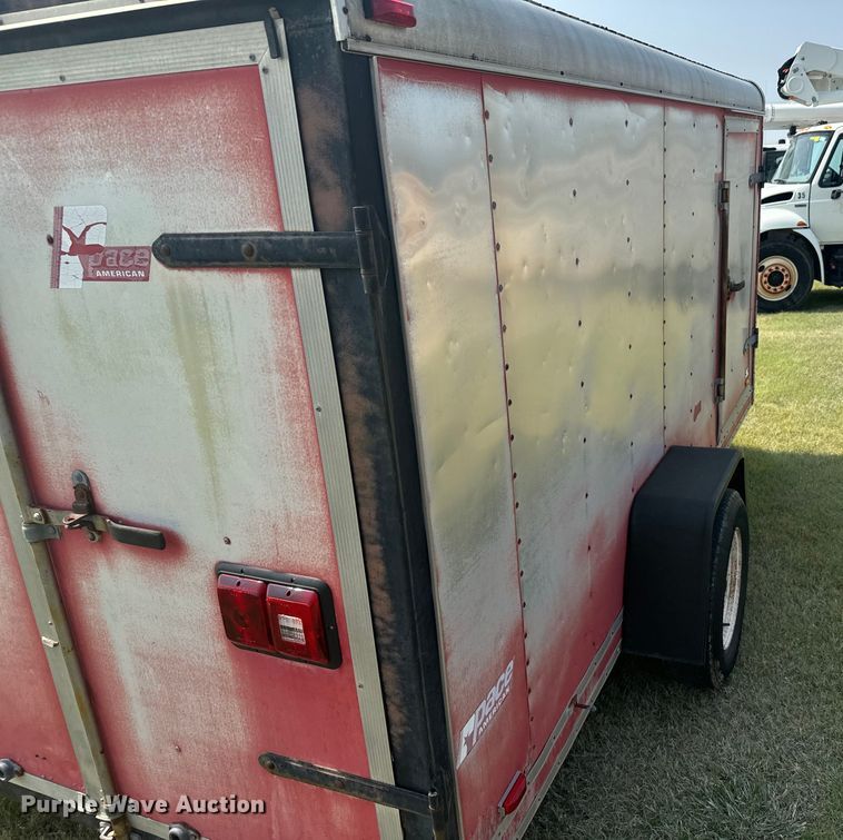 image for item DX3492 1992 Pace American  UTILITY enclosed cargo trailer