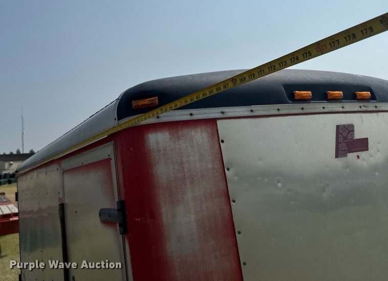 image for item DX3492 1992 Pace American  UTILITY enclosed cargo trailer