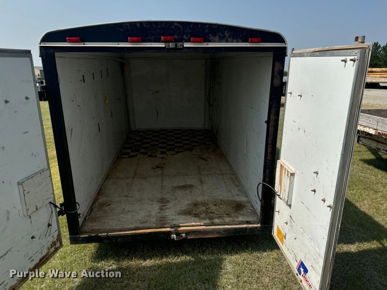image for item DX3492 1992 Pace American  UTILITY enclosed cargo trailer