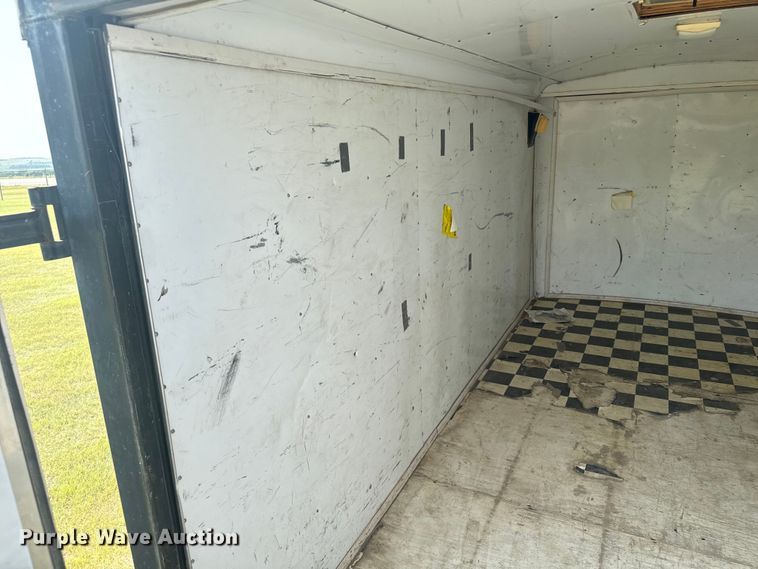 image for item DX3492 1992 Pace American  UTILITY enclosed cargo trailer