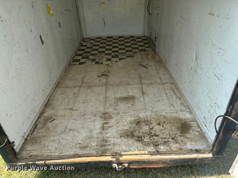 image for item DX3492 1992 Pace American  UTILITY enclosed cargo trailer