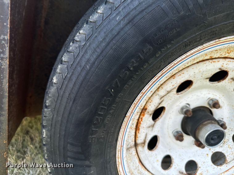 image for item DX3492 1992 Pace American  UTILITY enclosed cargo trailer