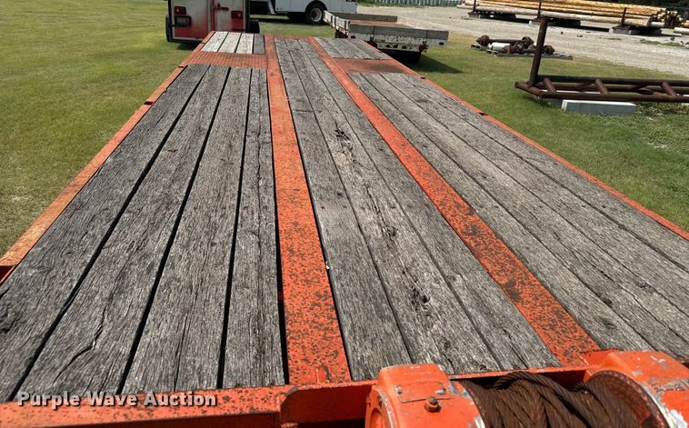 image for item DX3495 2002 Evaco Supreme  D012T262T tilt deck equipment trailer