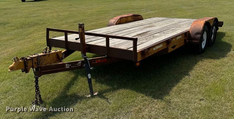image for item DX3496 2000 H&H utility trailer