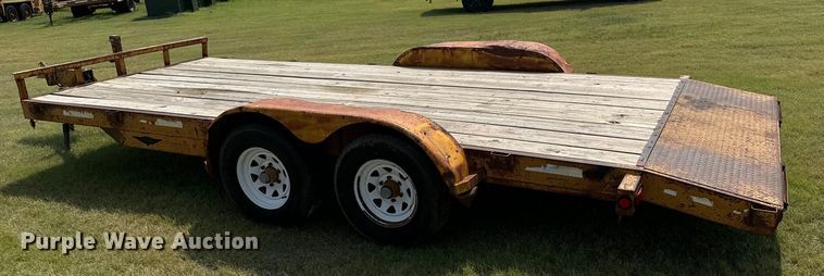 image for item DX3496 2000 H&H utility trailer