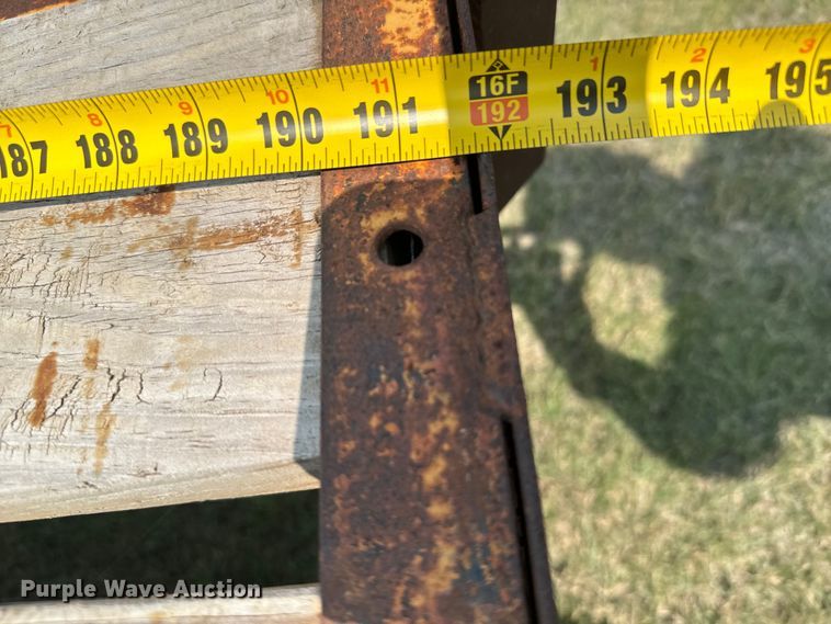 image for item DX3496 2000 H&H utility trailer