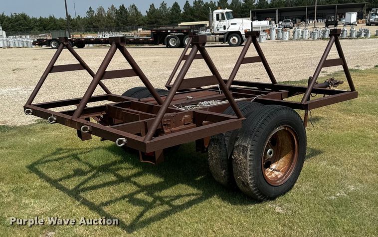 image for item DX3497 1957 reel trailer