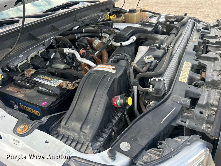 image for item EG0808 2012 Ford F550 Super Duty  Crew Cab flatbed truck