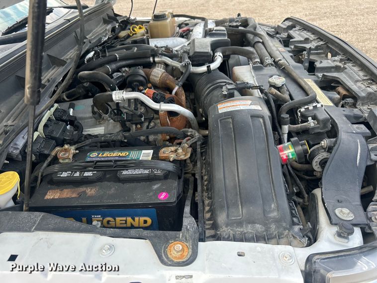 image for item EG0808 2012 Ford F550 Super Duty  Crew Cab flatbed truck