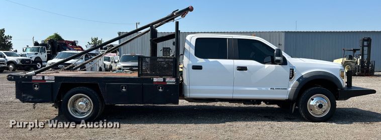 image for item EG0820 2019 Ford F550 Super Duty Crew Cab winch truck