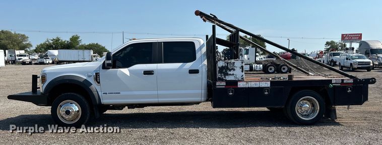 image for item EG0820 2019 Ford F550 Super Duty Crew Cab winch truck