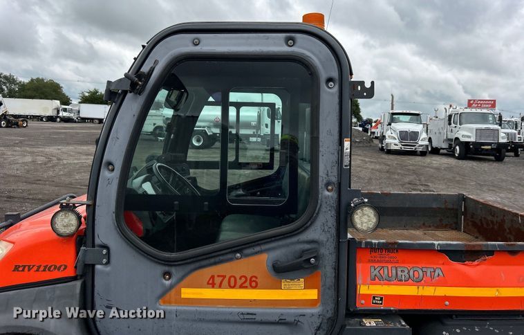 image for item EG0837 2013 Kubota RTV1100 utility vehicle