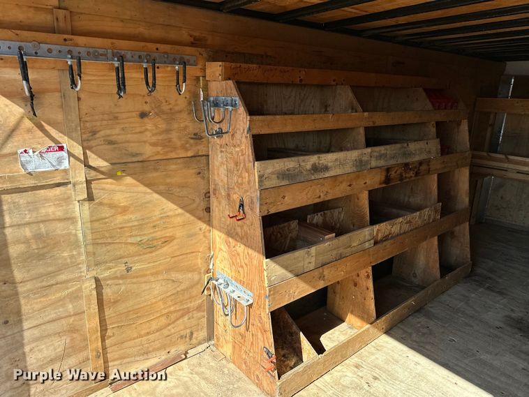 image for item EG0845 2015 United Trailers  UXT-8.518TA70 enclosed cargo trailer