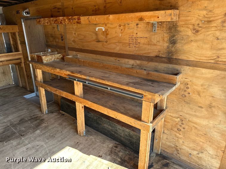 image for item EG0845 2015 United Trailers  UXT-8.518TA70 enclosed cargo trailer