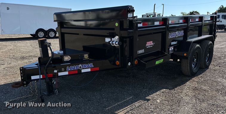 image for item EG0846 2022 Load Trail  Tandem Axle  dump trailer