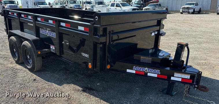 image for item EG0846 2022 Load Trail  Tandem Axle  dump trailer