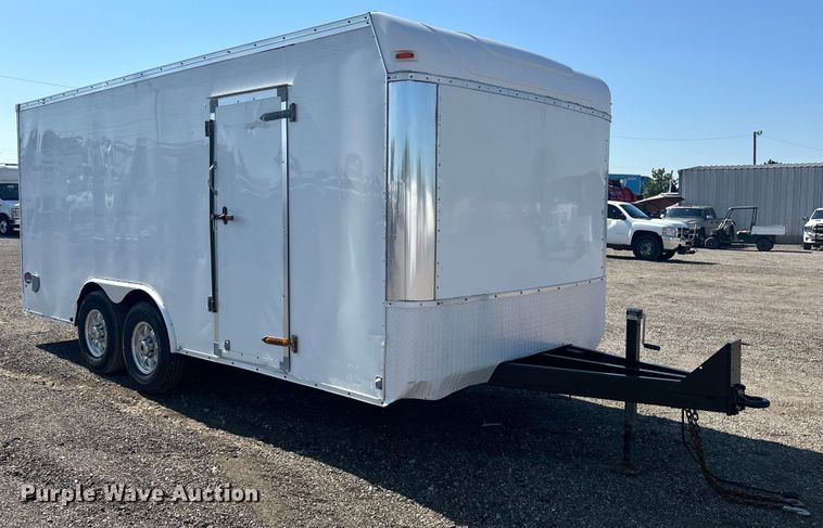 image for item EG0848 2016 United Trailers  UXT-8.518TA70 enclosed cargo trailer