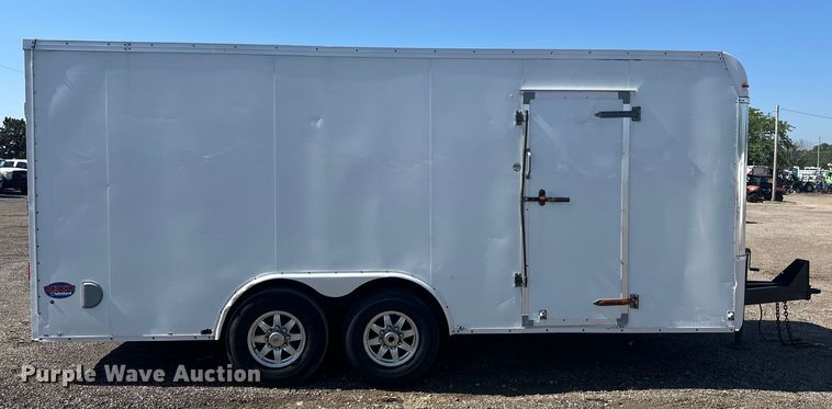 image for item EG0848 2016 United Trailers  UXT-8.518TA70 enclosed cargo trailer