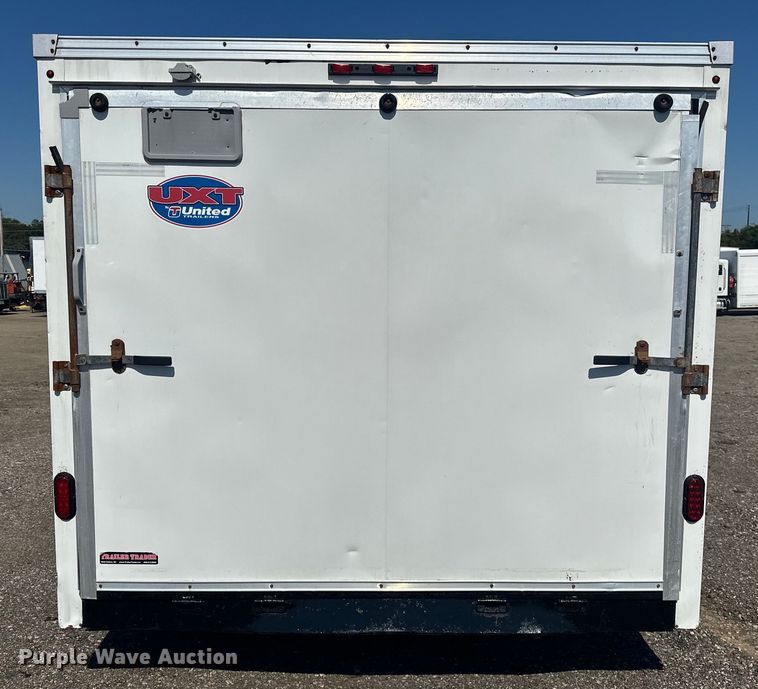 image for item EG0848 2016 United Trailers  UXT-8.518TA70 enclosed cargo trailer